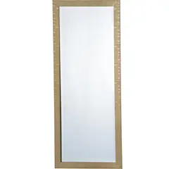 Just Home Collection - Espejo Decorativo Rectangular Lux de 50 x 120 cm Dorado
