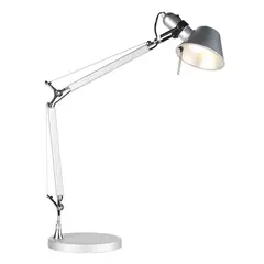 Casa Bonita - Lámpara de Escritorio Acres Plata 40W E27