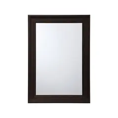 Just Home Collection - Espejo Decorativo Rectangular de 78 x 108 cm Café