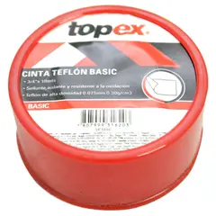 Topex - Cinta teflón 3/4'' x 10 m