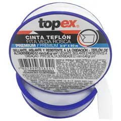 Topex - Cinta teflón 3/4'' x 50 m premium