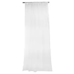 Just Home Collection - Velo liso 1 panel blanco 145x220 cm