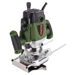 Bauker - Router 1500W de 8000 a 25000 RPM + 6 Fresas
