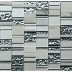 Holztek - Malla Vidrio Piedra 30x30 cm.