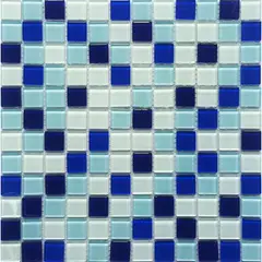 Holztek - Malla Vidrio Az/Os/Ce/Bl 30x30 Cm.