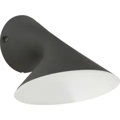 Just Home Collection - Arbotante exterior Viena led 6W gris neutra 600lm metal IP44 15cm