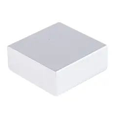 Fixser - Jaladera 20 x 8 mm aluminio anodizado mate