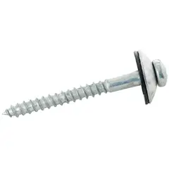 Fixser - Tornillo zincado doble sello 2X10