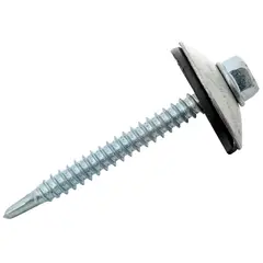 Fixser - Tornillos cabeza hexagonal 2 x 12 autoperforante 50 pzas