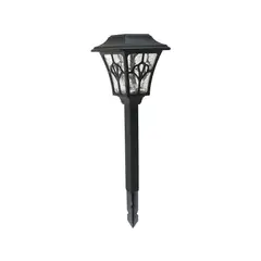Just Home Collection - Estaca Solar Led Vintage Color Negro
