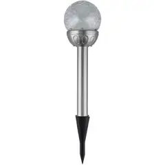 Just Home Collection - Estaca solar led esfera color