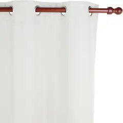 Just Home Collection - Cortina Black Out de 1.40 x 2.20 m Natural