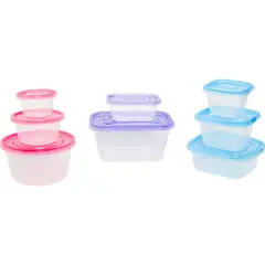 Casa Bonita - Set de contenedores de plástico 40 piezas