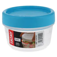 Tatay - Contenedor con taparrosca de plástico 200 mililitros