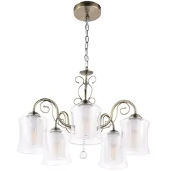 Just Home Collection - Lámpara Colgante Salinas 5 Luces E27