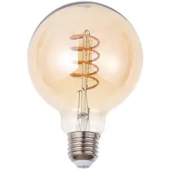 Dairu - Foco led filamento 4W G95 cálida E27 260lm