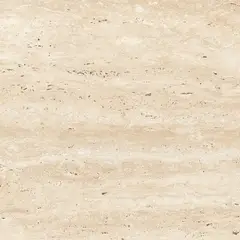 Holztek - Piso Porcelanato Para Interior Tipo Mármol Travertino Beige 60X60 Pulido 1.44