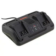 undefined - Cargador Para 2 Baterías 18V Bauker