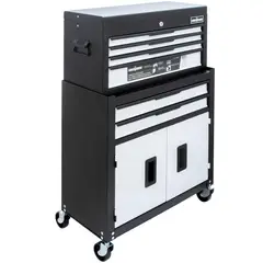 Ubermann - Estante para Herramientas Metálico 2 en 1