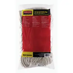 Rubbermaid - Repuesto trapeador algodón cortado #16