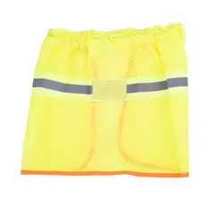 MERIDIAN PRO - Cubrenuca para Casco Amarillo con Reflejante Gris 2"