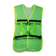 MERIDIAN PRO - Chaleco de Malla con Reflejante Verde