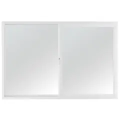 Multimarca - Ventana aluminio blanco 60 x 40 cm