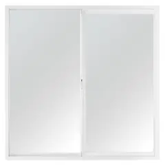 Multimarca - Ventana de Aluminio Blanco 60 x 60 cm