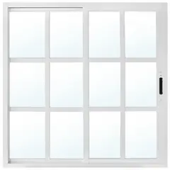 Multimarca - Ventana aluminio cuadros 120 x 120 cm