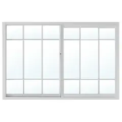 Multimarca - Ventana aluminio con protector 60 x 40 cm