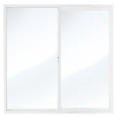 Multimarca - Ventana aluminio blanco 60 x 60 cm