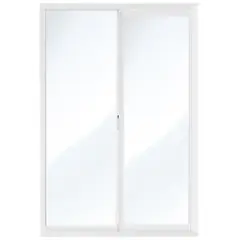 Multimarca - Ventana aluminio blanco 60 x 90 cm