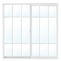Multimarca - Ventana aluminio con protector 100 x 100 cm