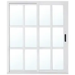 Multimarca - Ventana aluminio cuadros 60 x 90 cm