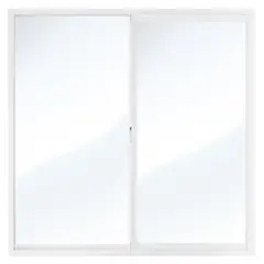 Multimarca - Ventana de Aluminio Blanco 100 x 100 cm