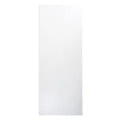 Mimsa - Puerta de acero Lisa de 80 x 213 cm Blanco