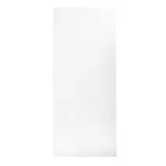 Mimsa - Puerta de acero Lisa de 80 x 213 cm Blanco