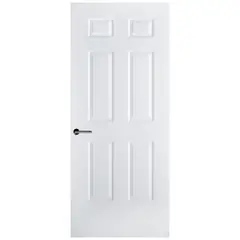 Multimarca - Puerta acero mixta 6 PNL 80 x 213 cm