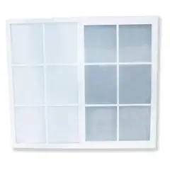 Holztek - Ventana PVC termopanel 100 x 100 cm