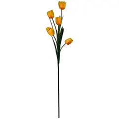 Rosedal - Vara de tulipán amarillo artificial