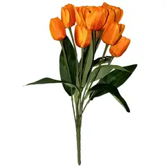 Rosedal - Ramo de 11 tulipanes naranja mango