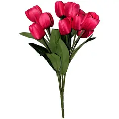 Rosedal - Ramo de 11 tulipanes fucsia