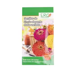 Ergo - Semillas de zinnia elegante doble