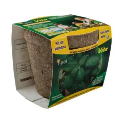 Ergo - Kit de siembra i-pot albahaca