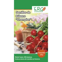 Ergo - Semillas de rábano bola