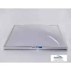 Skydom - Domo de policarbonato con ventila 120 x 120 cm