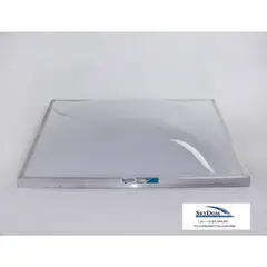 Skydom - Domo de policarbonato sin ventila 120 x 120 cm