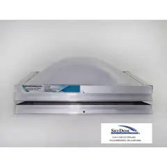 Skydom - Domo de policarbonato con ventila 44 x 60 cm