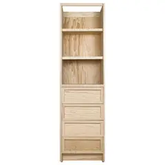 Excell - Cajonera con 4 compartimentos Natural