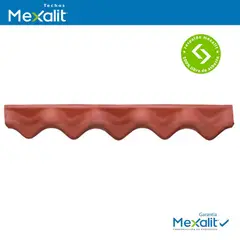 Mexalit - Sellador para Cumbrera NT P-10 de 10 x 78 cm Naranja